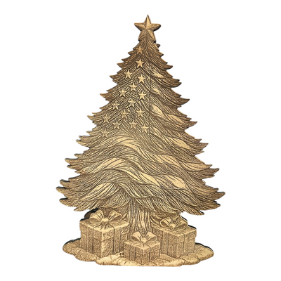 Christmas 3D Tree Cutout